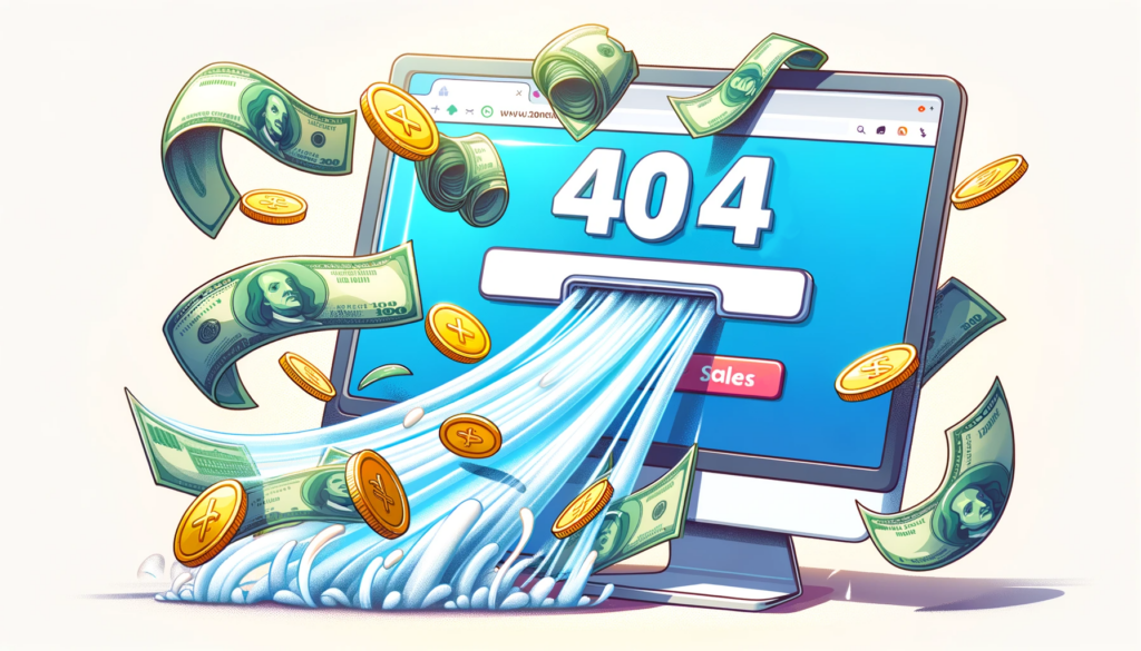 Losing money and revenue to 404 errors